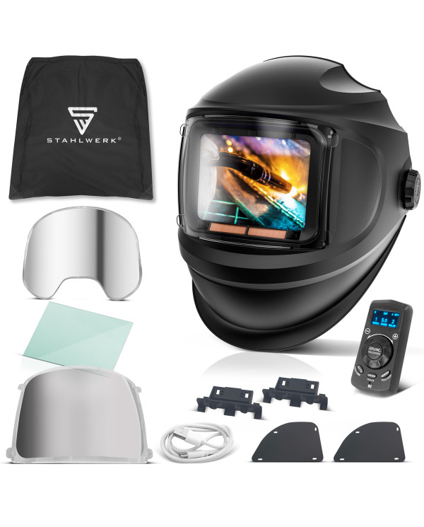 STAHLWERK MASTER 3-in-1 Automatic Welding Helmet