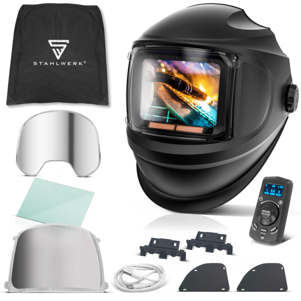 Casque de soudage automatique STAHLWERK MASTER 3-en-1