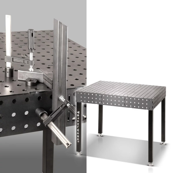 Table de soudage 3D STAHLWERK WT-100 ST - Capacité 1000 kg - Kit DIY