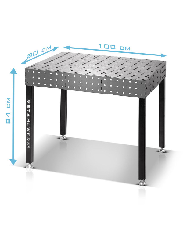 STAHLWERK WT-100 ST 3D Welding Table – 1000 kg Load Capacity – DIY Kit