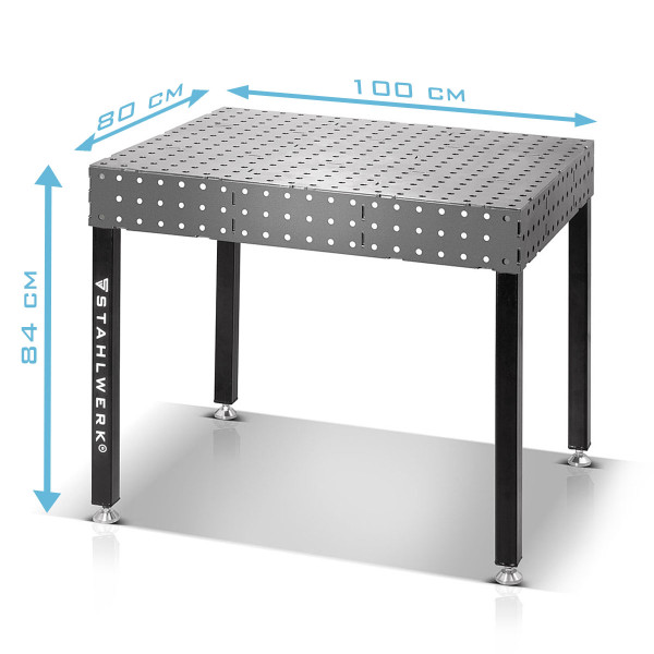Table de soudage 3D STAHLWERK WT-100 ST - Capacité 1000 kg - Kit DIY