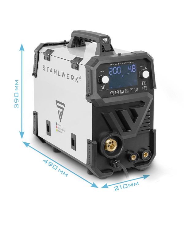 MIG Welding Machine STAHLWERK MIG 200 ST Digital – 200A | HD Soudage