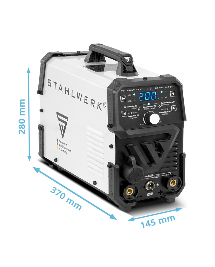 STAHLWERK DC TIG 200 ST IGBT TIG Welding Machine | HD Soudage