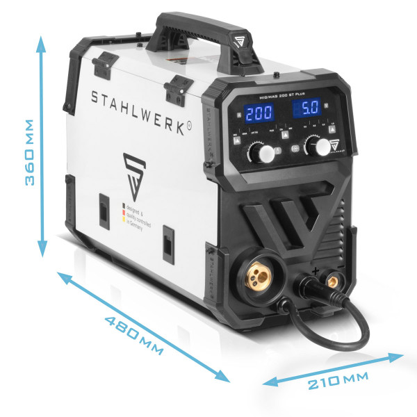 MIG MAG Welding Machine STAHLWERK MIG 200 ST IGBT – 200A | HD Soudage