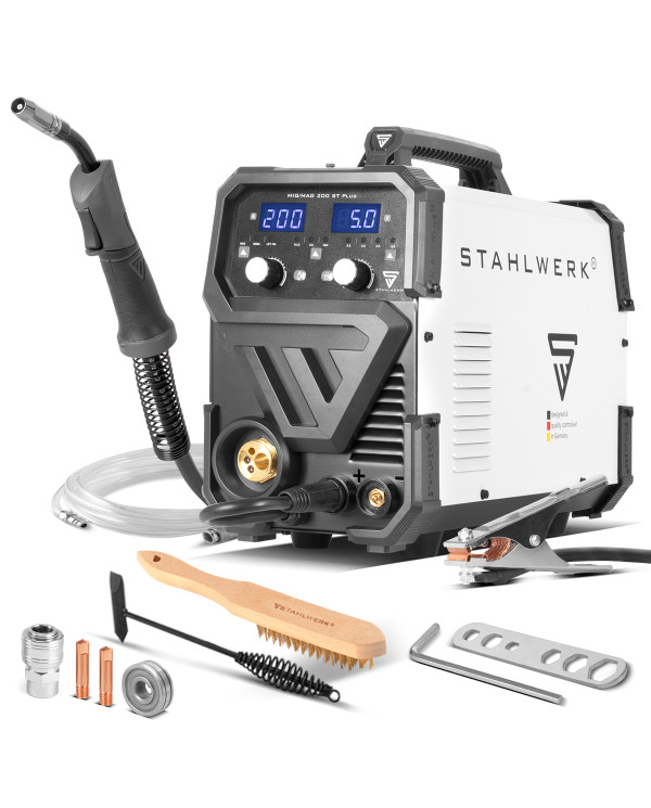 MIG MAG Welding Machine STAHLWERK MIG 200 ST IGBT – 200A | HD Soudage