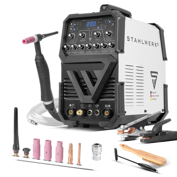 STAHLWERK AC/DC TIG 200 Puls ST Welding Machine | HD SOUDAGE