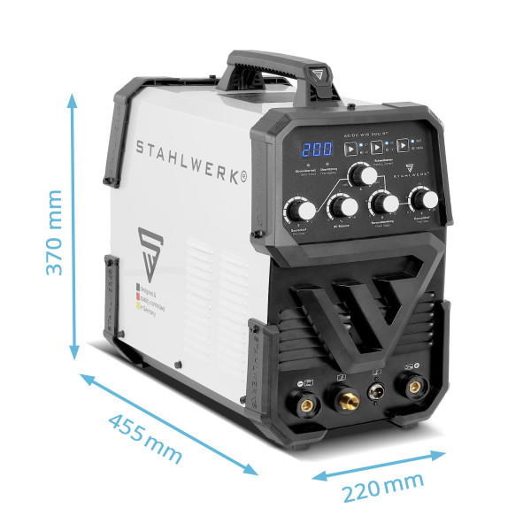 STAHLWERK AC/DC TIG 200 ST Digital 3-in-1 Welding Machine