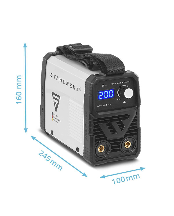 STAHLWERK ARC 200 MD Arc Welder | MMA 200A Inverter