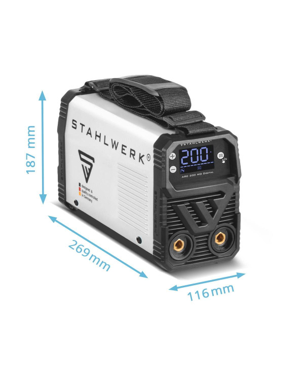 STAHLWERK ARC 200 MD Digital | 200A Welding Machine | 7-Year Warranty