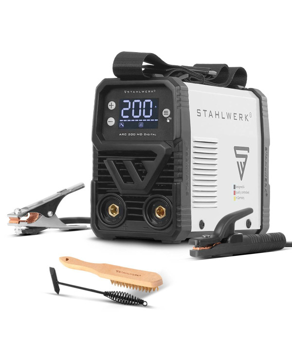 STAHLWERK ARC 200 MD Digital | 200A Welding Machine | 7-Year Warranty