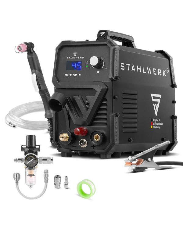 STAHLWERK CUT 50 P Plasma Cutter | 45A HF Pilot Arc – 7-Year Warranty