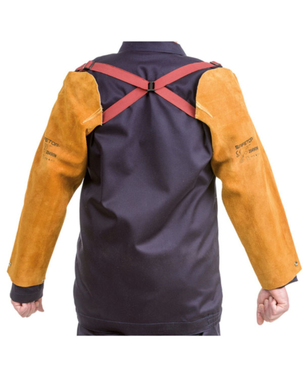 Split Leather Cuff Sleeves – Harness Suspension (Pair)