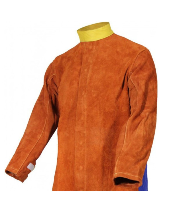 RHT Leather & Cotton Welder’s Jacket | EDC Protection | HD SOUDAGE