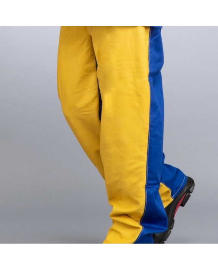 Full-Grain Leather / Treated Cotton Welder’s Trousers | HD SOUDAGE