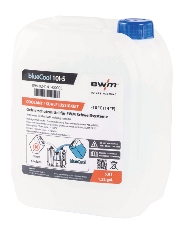 blueCool -10 5 l | Liquide de refroidissement soudage EWM