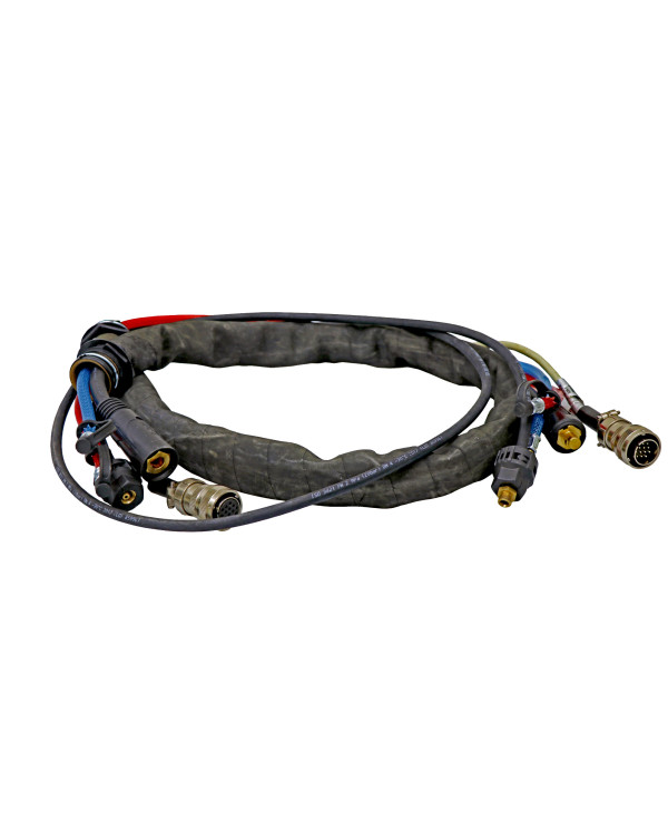 MIG W 14POL 70mm² 400A 10m | Water-Cooled 14-Pin Cable Assembly
