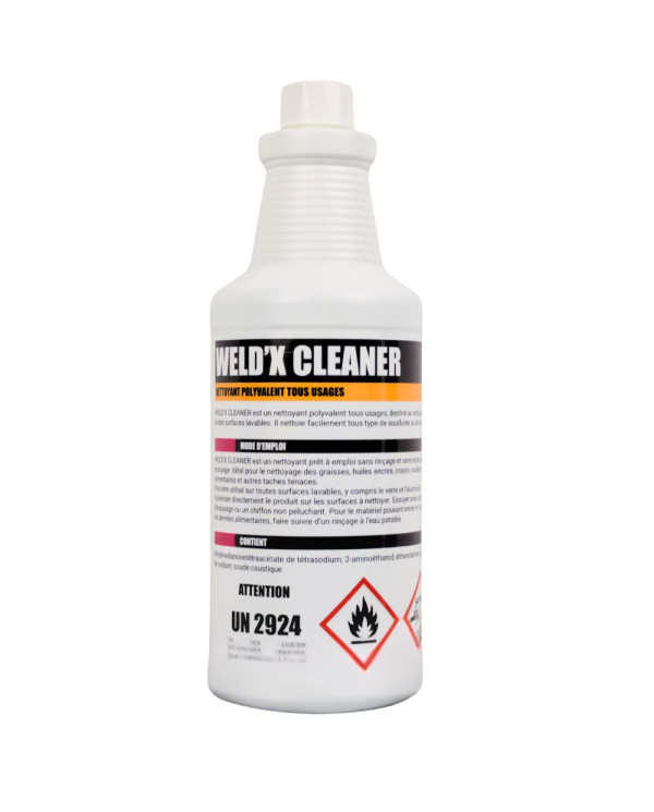 WELD’X CLEANER | Ready-to-use cleaning, degreasing and disinfecting agent