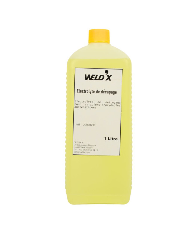 ELECTROLYTE A for cleaning weld seams