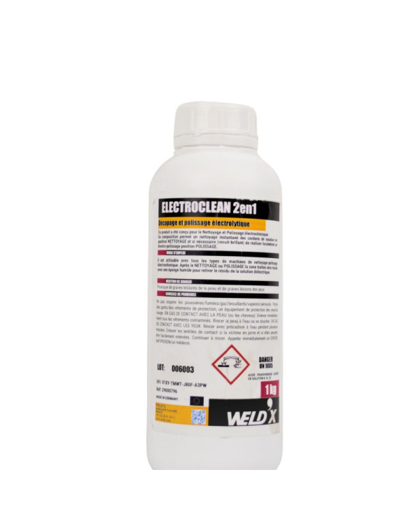 Nettoyage et polissage des cordons de soudure – Bidon de 1 L