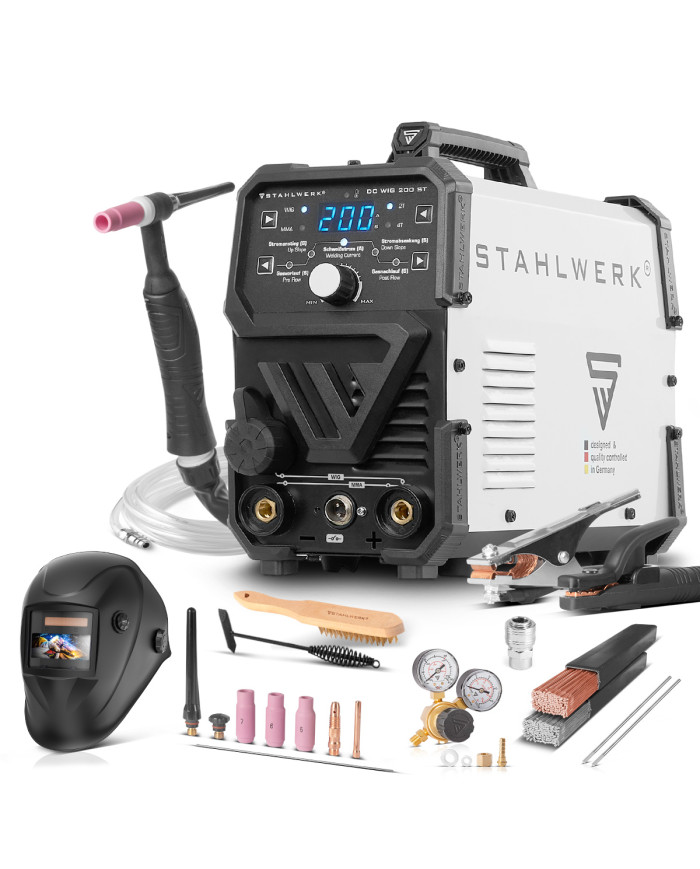 STAHLWERK DC TIG 200 ST IGBT TIG Welding Machine | HD Soudage