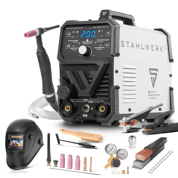 STAHLWERK DC TIG 200 ST IGBT TIG Welding Machine | HD Soudage