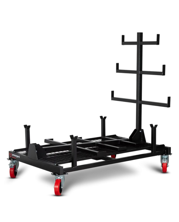 PIPERACK - Rack mobile matériaux grande longueur 1000 kg | HD SOUDAGE