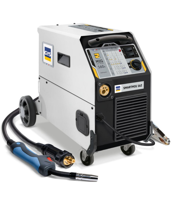 GYS SMARTMIG 162 – 160 A MIG/MAG and GASLESS Welder