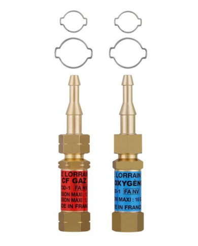 Clapets ARPF CF EN 730-1 OX/GAZ 3/8 G