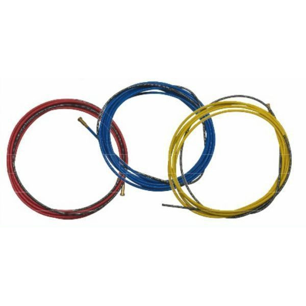 Yellow wire liner 3 m for MIG/MAG torches — Ø 1.2–1.6 mm