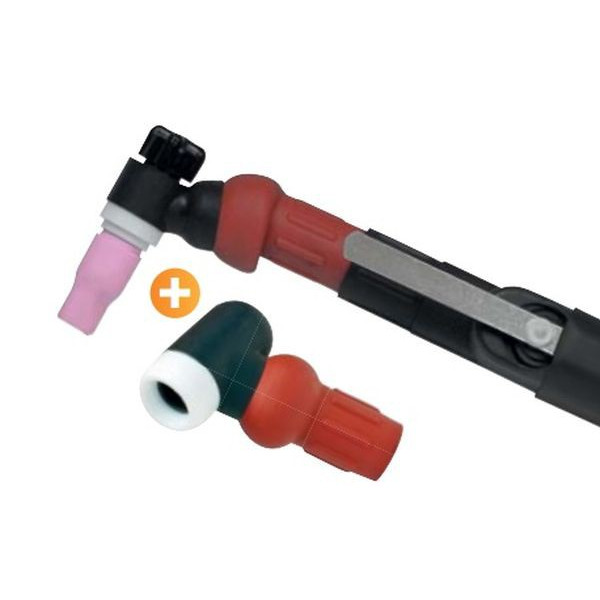 Water-Cooled TIG Torch - Dual Heads 20+18